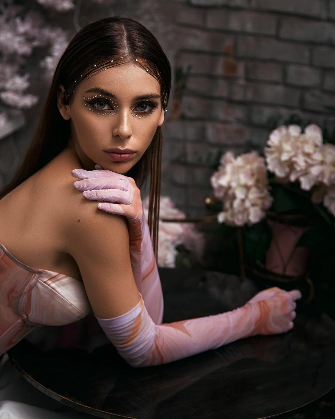 PINK CORSET WITH SATIN CUPS - Зображення 9